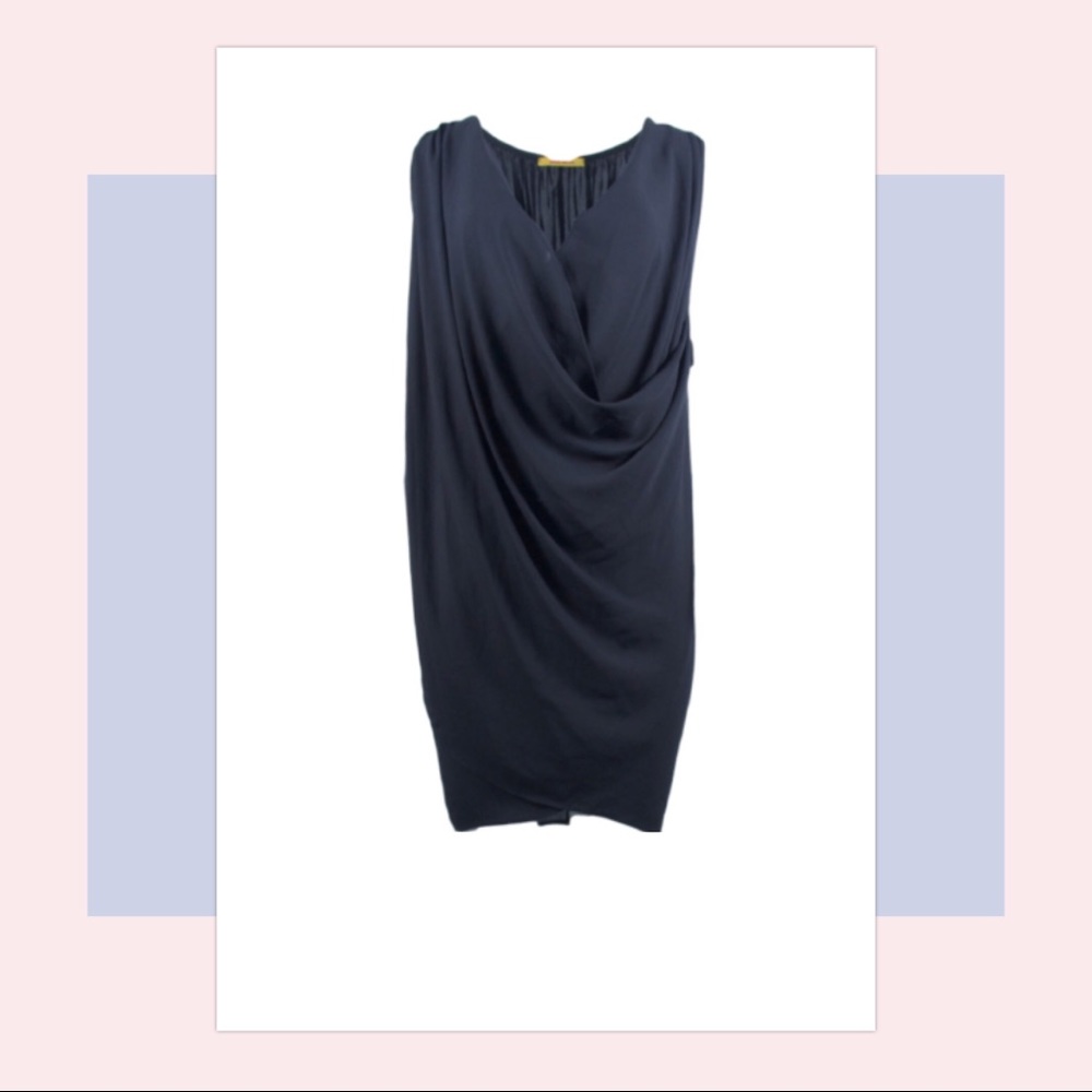 🔥James lacroix Black draped Dress.🔥